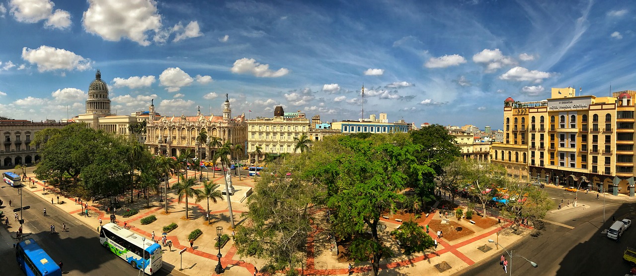 Park in Havana, Cuba
