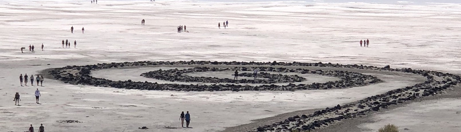 Spiral Jetty From Above. Photo: Allison Amon