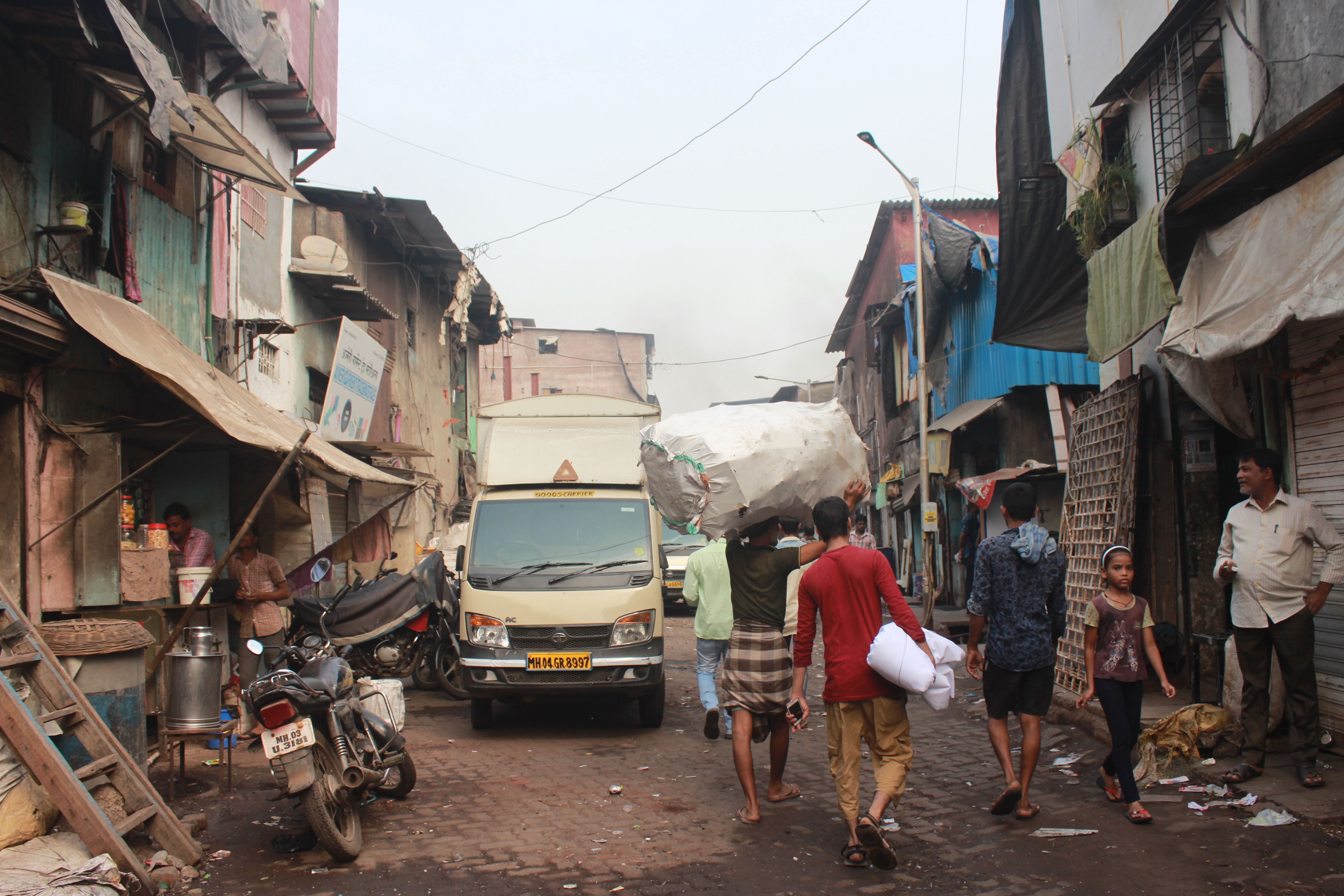 A street in Mumbai's Dharavi Slum--one of the largest in Asia. Photo: Bianca Caruana (with permission from Be The Local Tours)