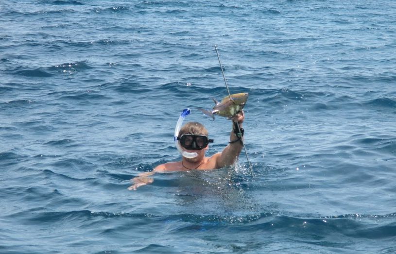 Spearfishing in the Bahamas