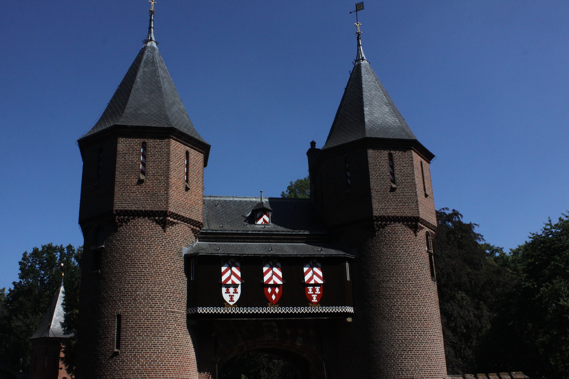 Utrecht castle in Holland