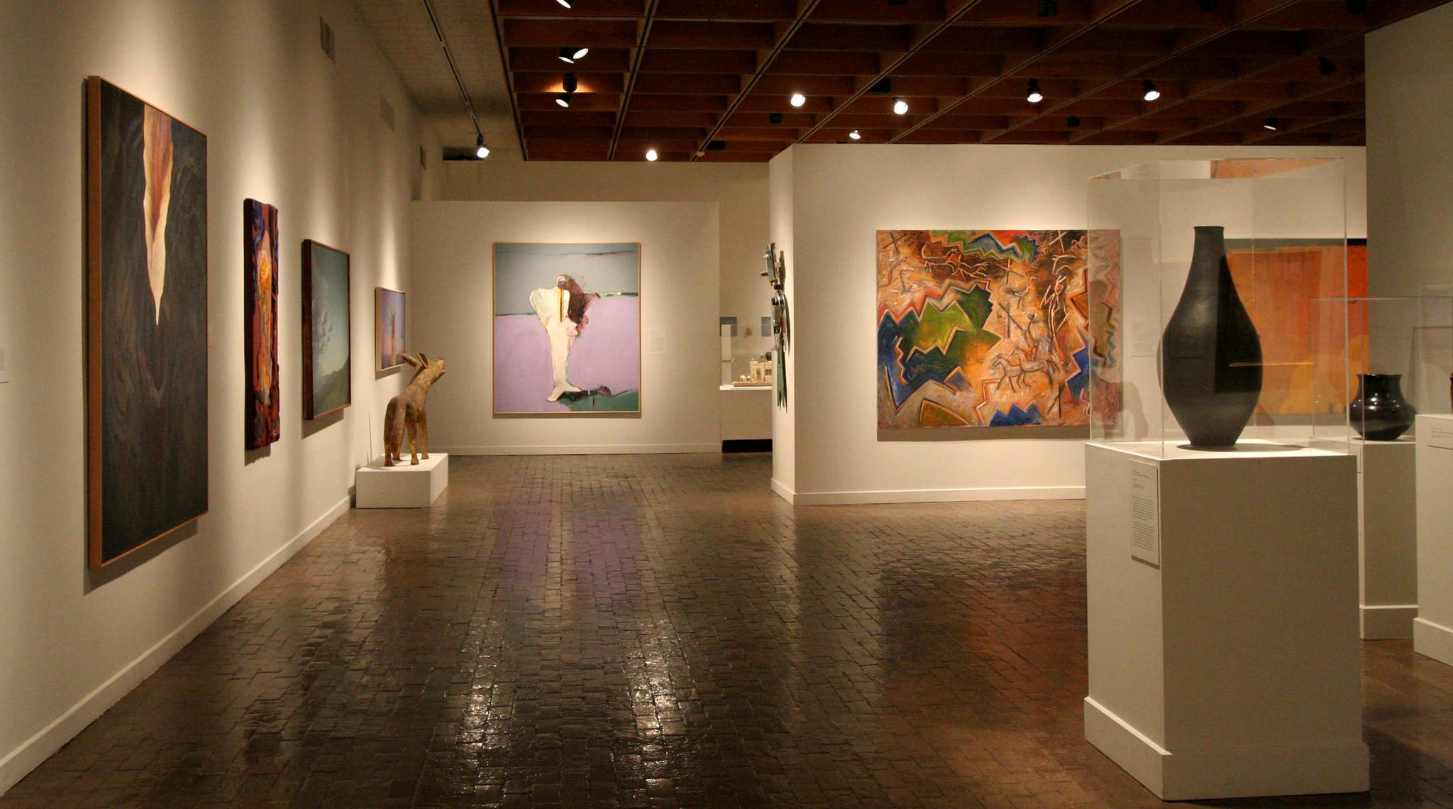 An image of the art exhibition at the Albuquerque Museum. Photo courtesy of the City of Albuquerque