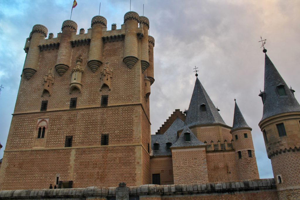 The Alcazar of Segovia captured from its entry point. Photo: Tania Banerjee