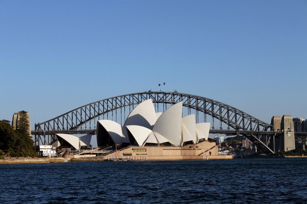 Travel wish list  - Sydney Opera House in Sydney Harbor