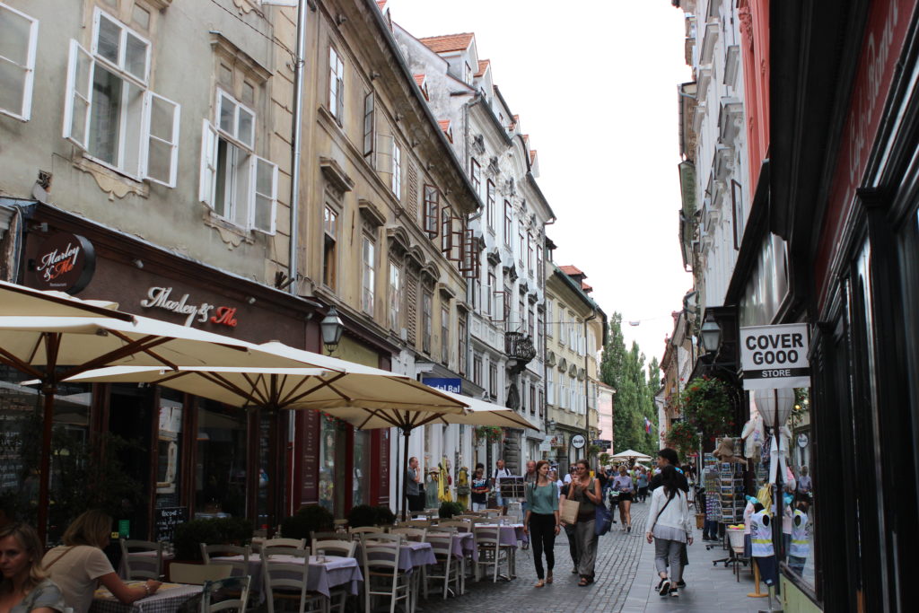 Slovenia - Ljubljana city center. Photo: Trixie Pacis