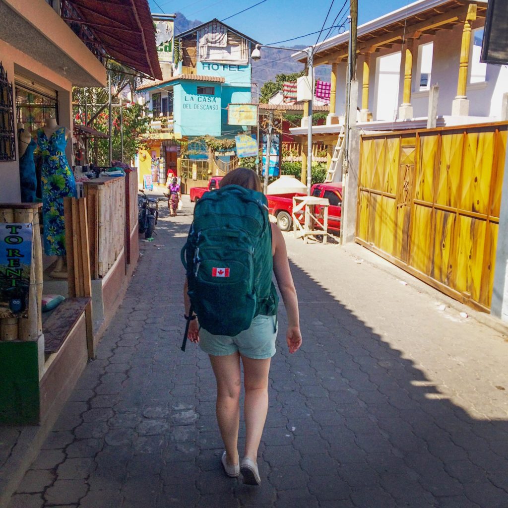 Wandering around San Pedro la Laguna, Lake Atitlan. Photo: Natasha Tucker