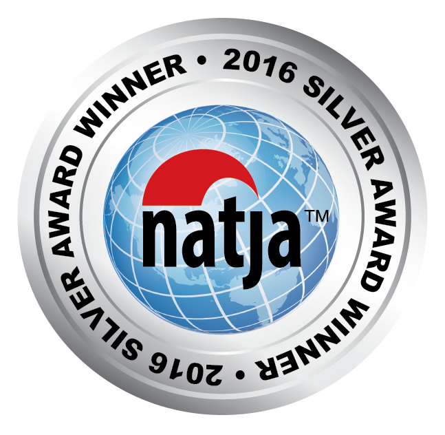 2016 NATJA Awards Silver Winner Seal