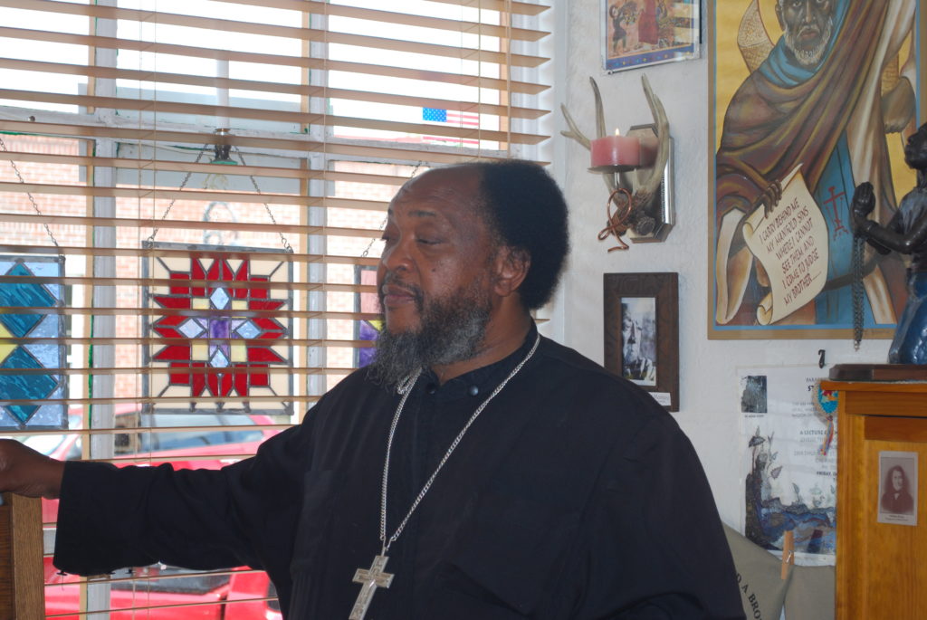 Photo of Fr. Moses Berry. Photo: Tonya Fitzpatrick