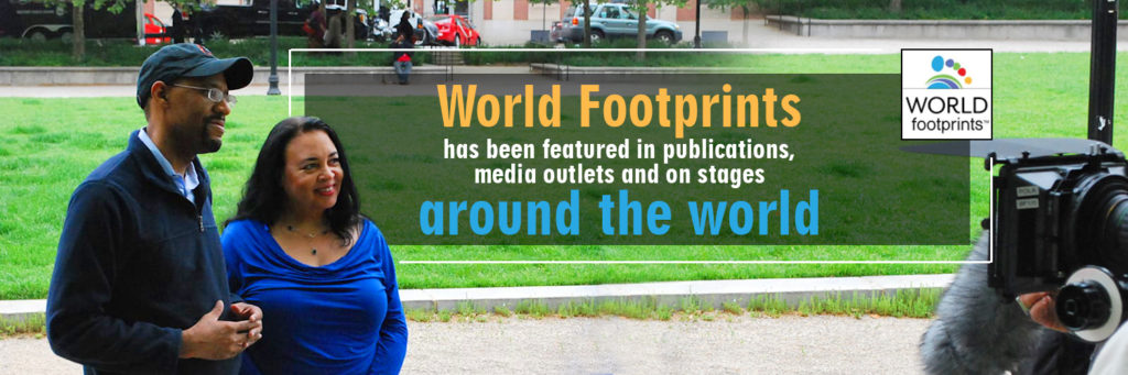 Ian and Tonya Fitzpatrick of World Footprints press page image