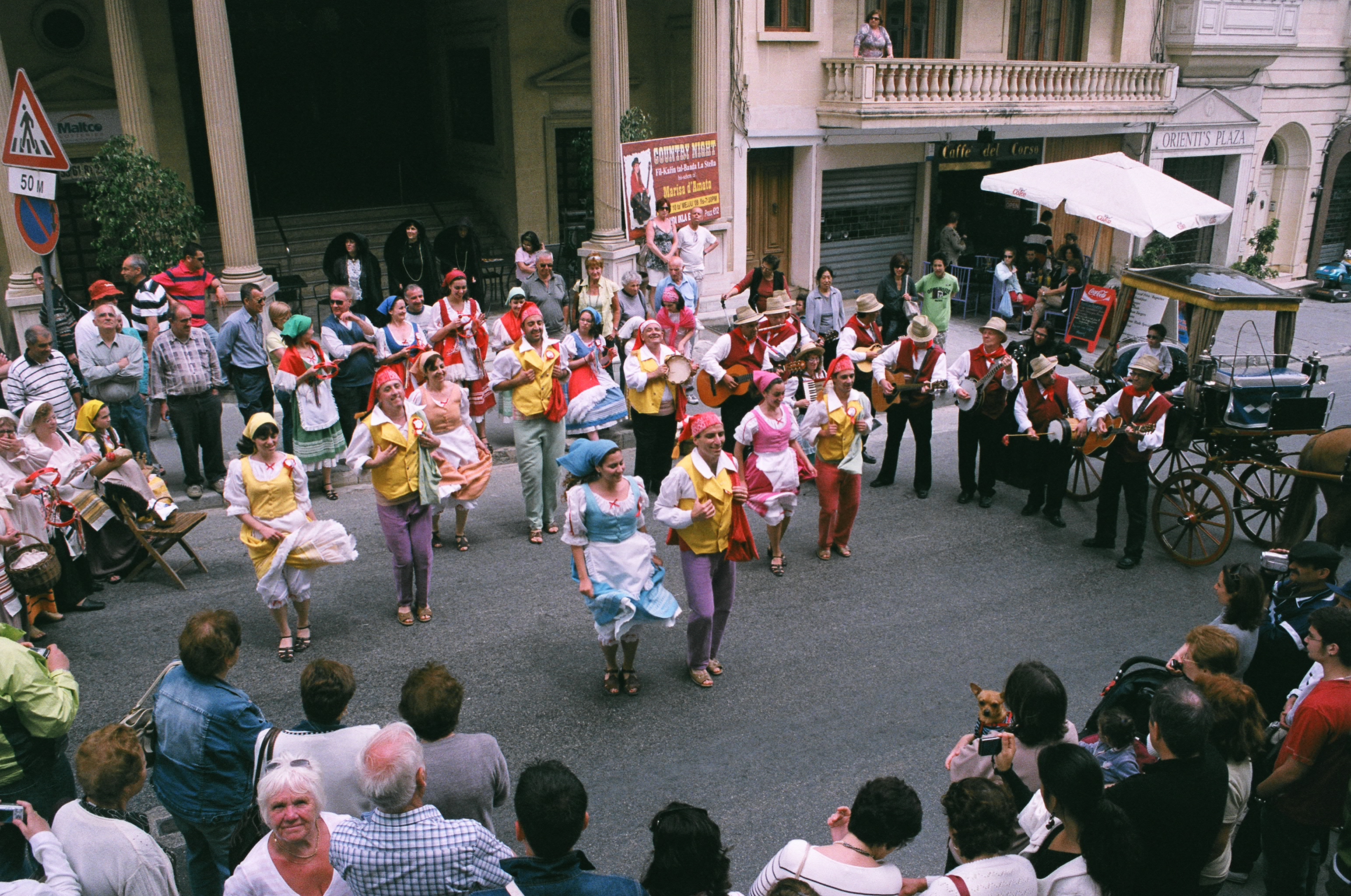 Gozo traditional dancers. Photo: Ann-Marie Cahill