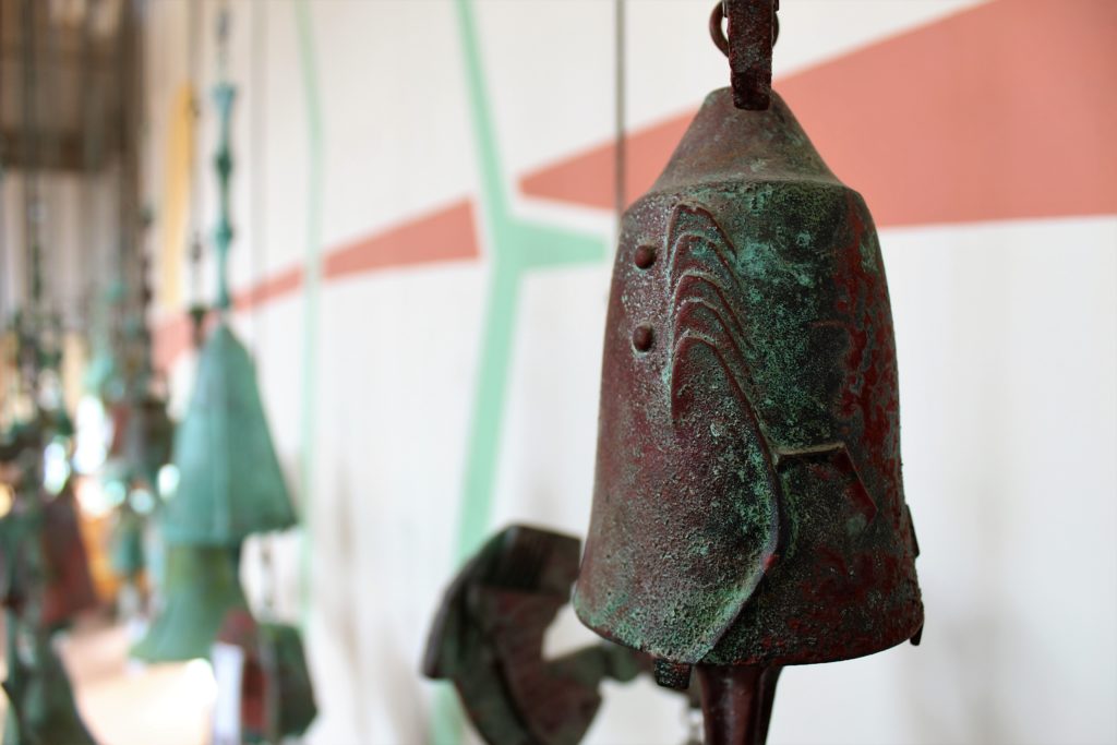 Arcosanti bronze wind bell