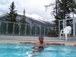 Ian-relaxing-in-the-Banff-natural-springs.Tonya_