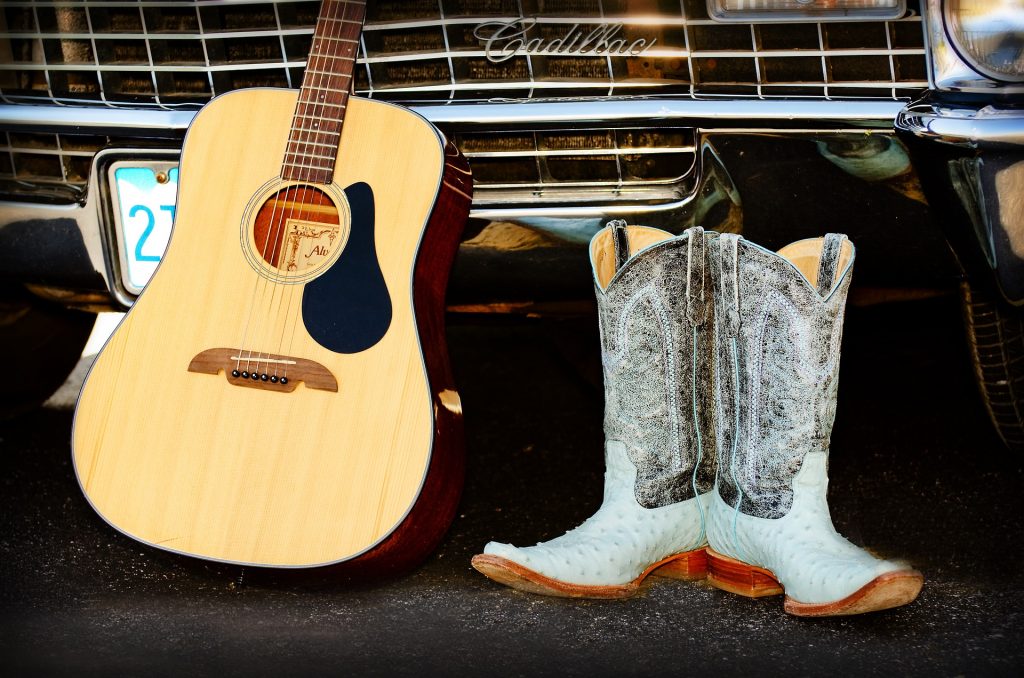Country Music.Guitar.Boots