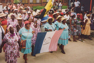 Garifuna-parade.WikiMedia