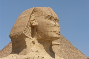 Eric Braeden and Egypt Sphinx