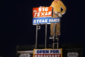 Big Texan steak house Amarillo, Texas