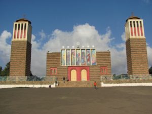 Tower church in Eritrea.