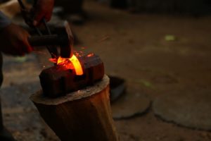 Independence Missouri | Blacksmith at work