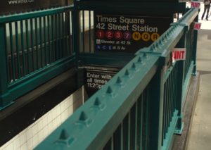 New York Times Square subway