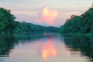 Amazon River at night