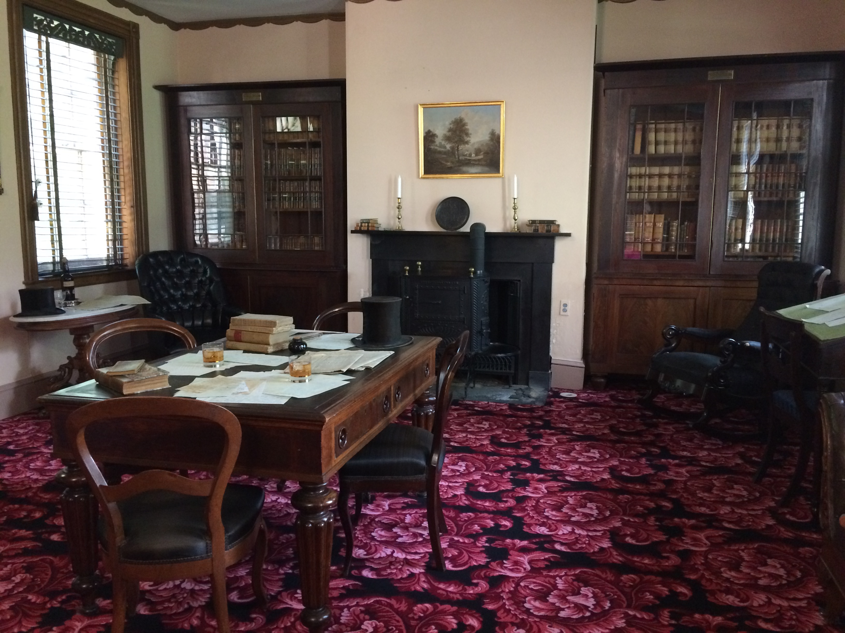 James Buchanan law office in his Wheatland home, Photo: Tonya Fitzpatrick