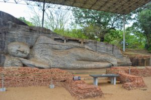 Monument within the Polonnaruwa Ancient City. Photo: Zinara Rathnayake