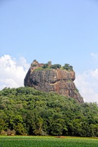 View of Lion's Rock, Sri Lanka