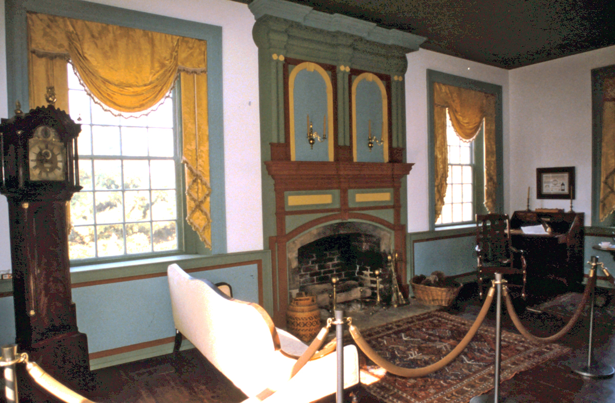 The parlor as it would have looked when Rich Joe lived there. Photo: Kathleen Walls