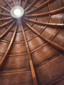 Top of the center of the dome. Photo: Josh Fredman