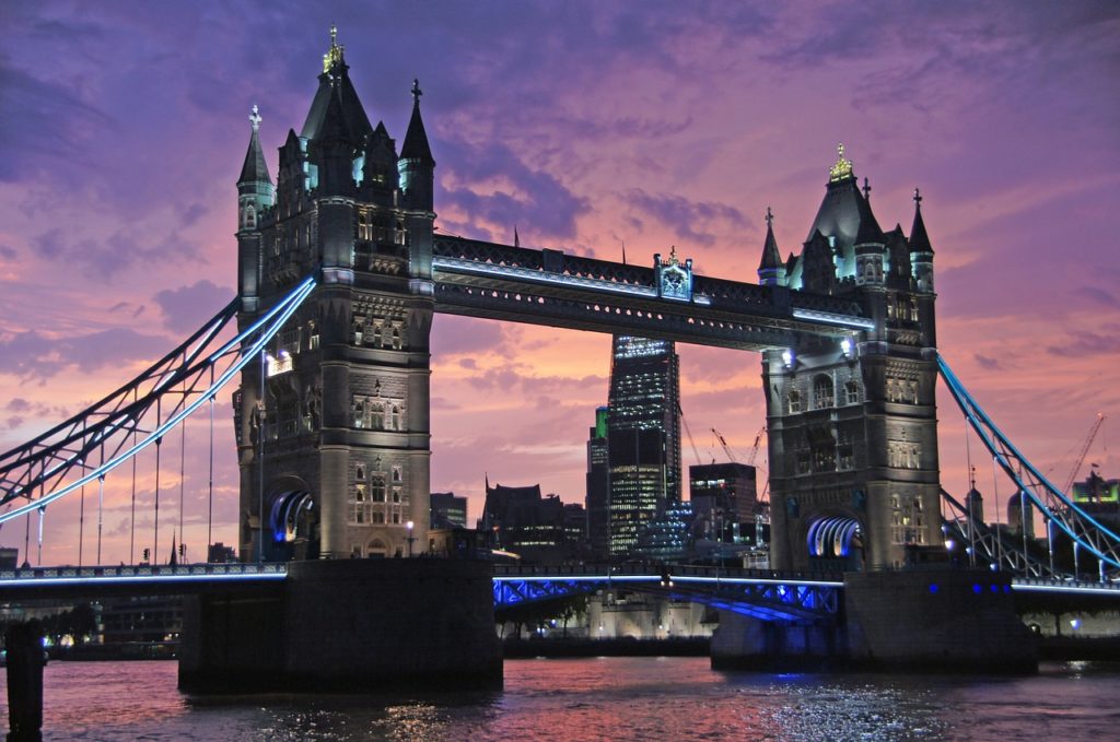London's famous Tower Bridge