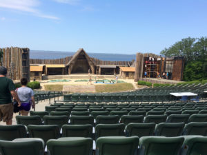 Theatre house and outdoor stage for The Lost Colony in the Outer Banks. Photo: Tonya Fitzpatrick