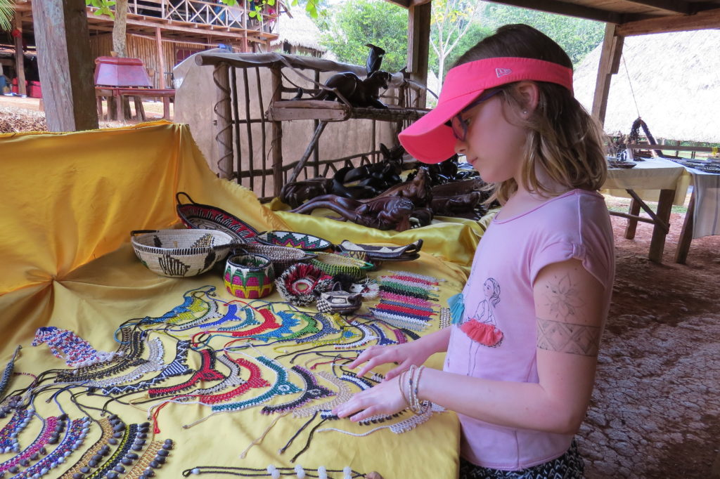 Panama Embera village crafts. Photo by Chez