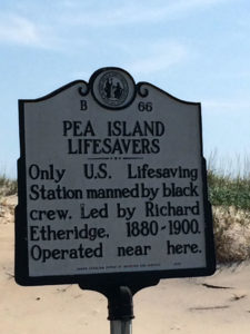 Pea Island life-saving station. A historic site and museum. Photo: Tonya Fitzpatrick