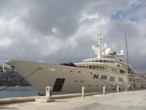 Super luxury yacht