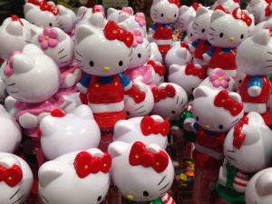 Hello Kitty figurines