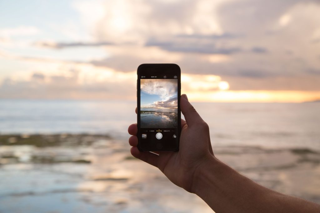 Cell Phone on the beach