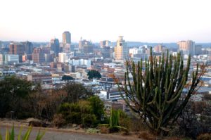 Zimbabwe's capital city of Harare.