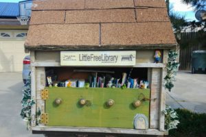 Little Free library box