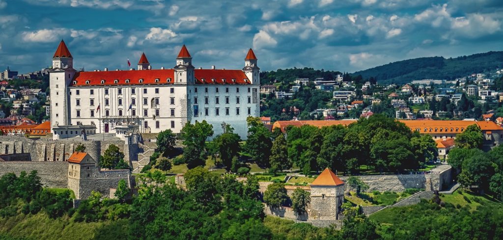 Bratislava Castle in Slovakia's capital city Bratislava.