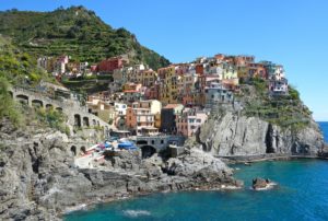 Cinque Terre and mountain view