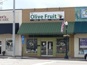 Exterior of Olive Fruit store. Photo: Kathleen Walls