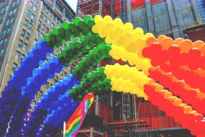 Gay Pride balloons