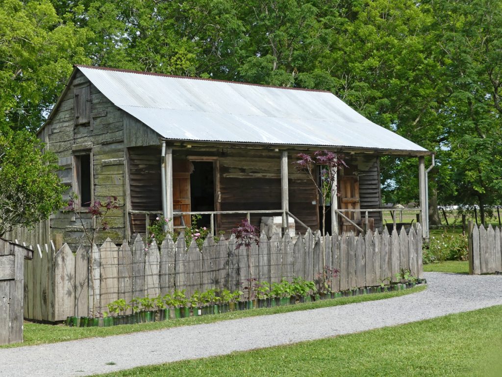 Slave cabin on Laura Plantation. Photo: Kathleen Walls