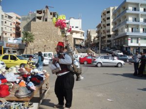 Street vendor in Syria