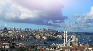 A view of Istanbul