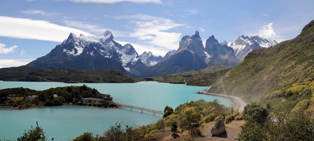 Torres del Paine National Park in Chile is a setting for the luxury pop-up camp.