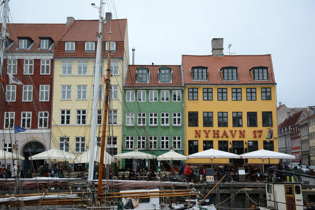 Nyhavn is a district in Copenhagen.
