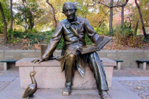 Statue of Hans Christian Anderson