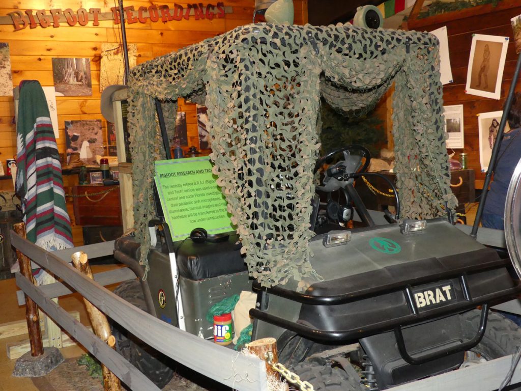 BRAT ATV used for Bigfoot Research. Photo: Kathleen Walls