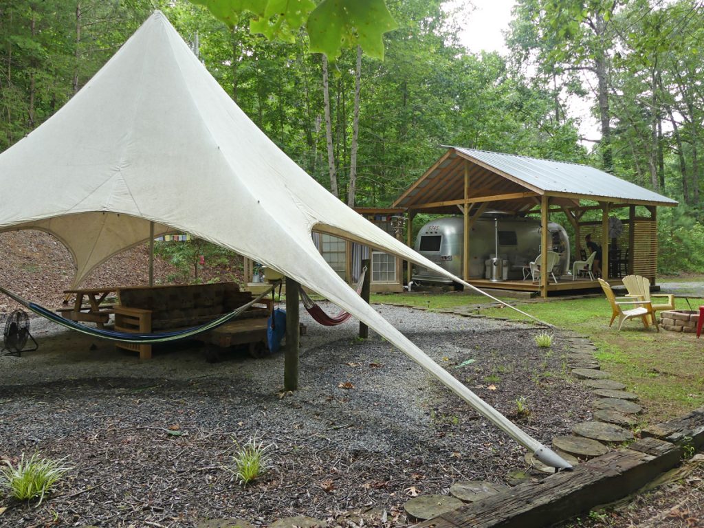 Eletse' Yi has other glamping options as well as the dome. Photo: Kathleen Walls